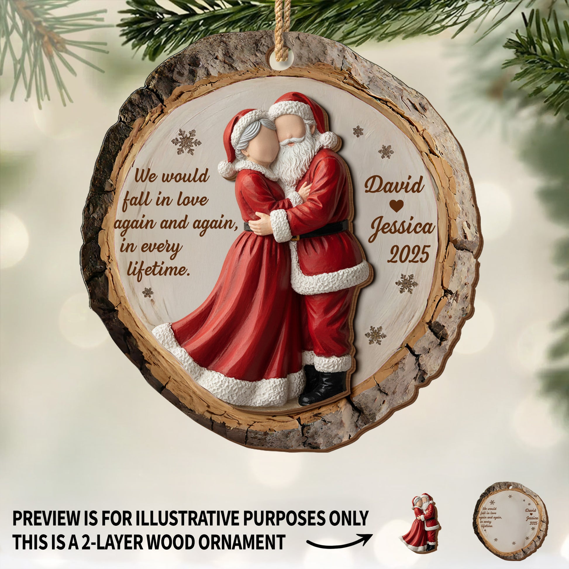 Fall In Love Again And Again With Santa Couple