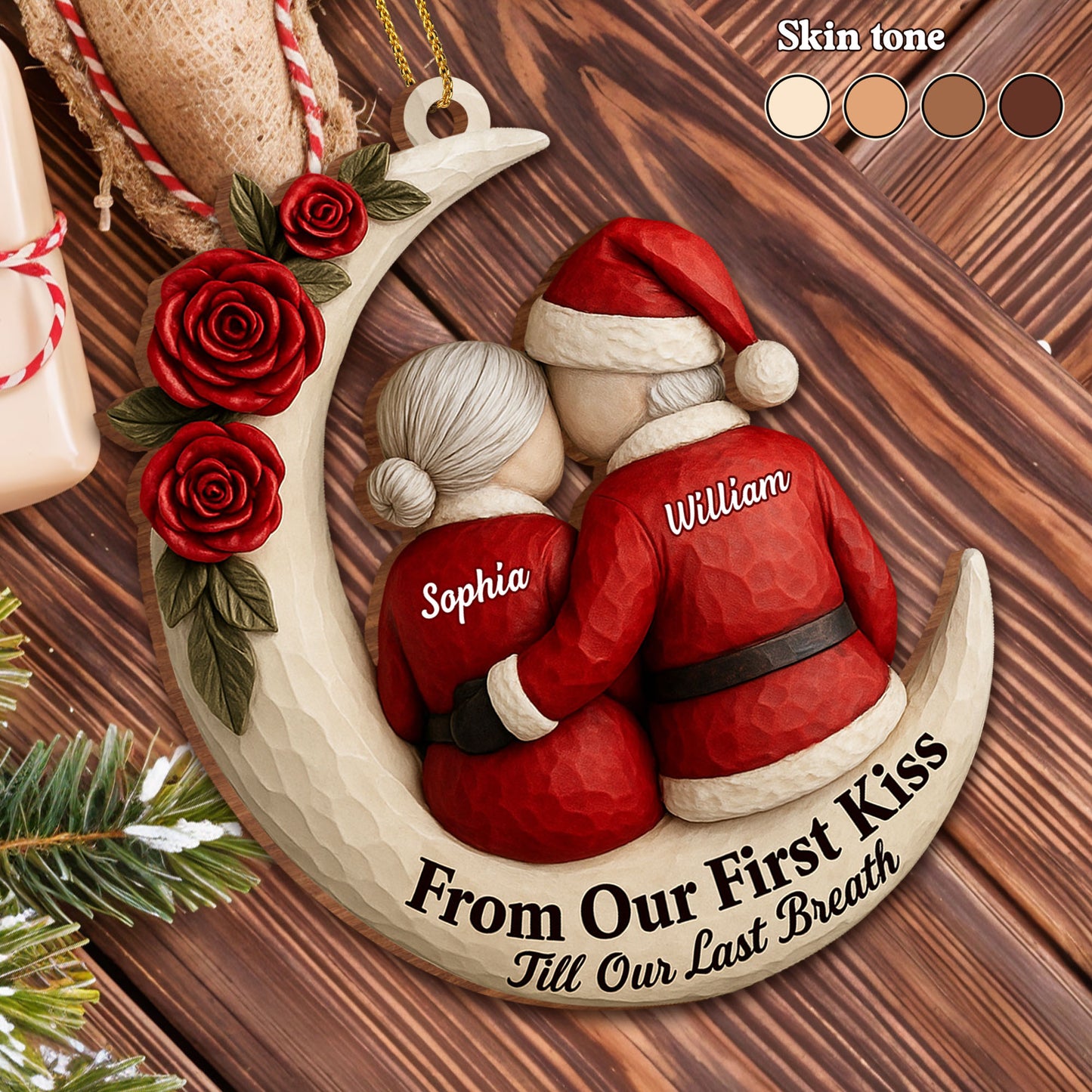 From Our First Kiss Till Our Last Breath, Santa Claus and Roses