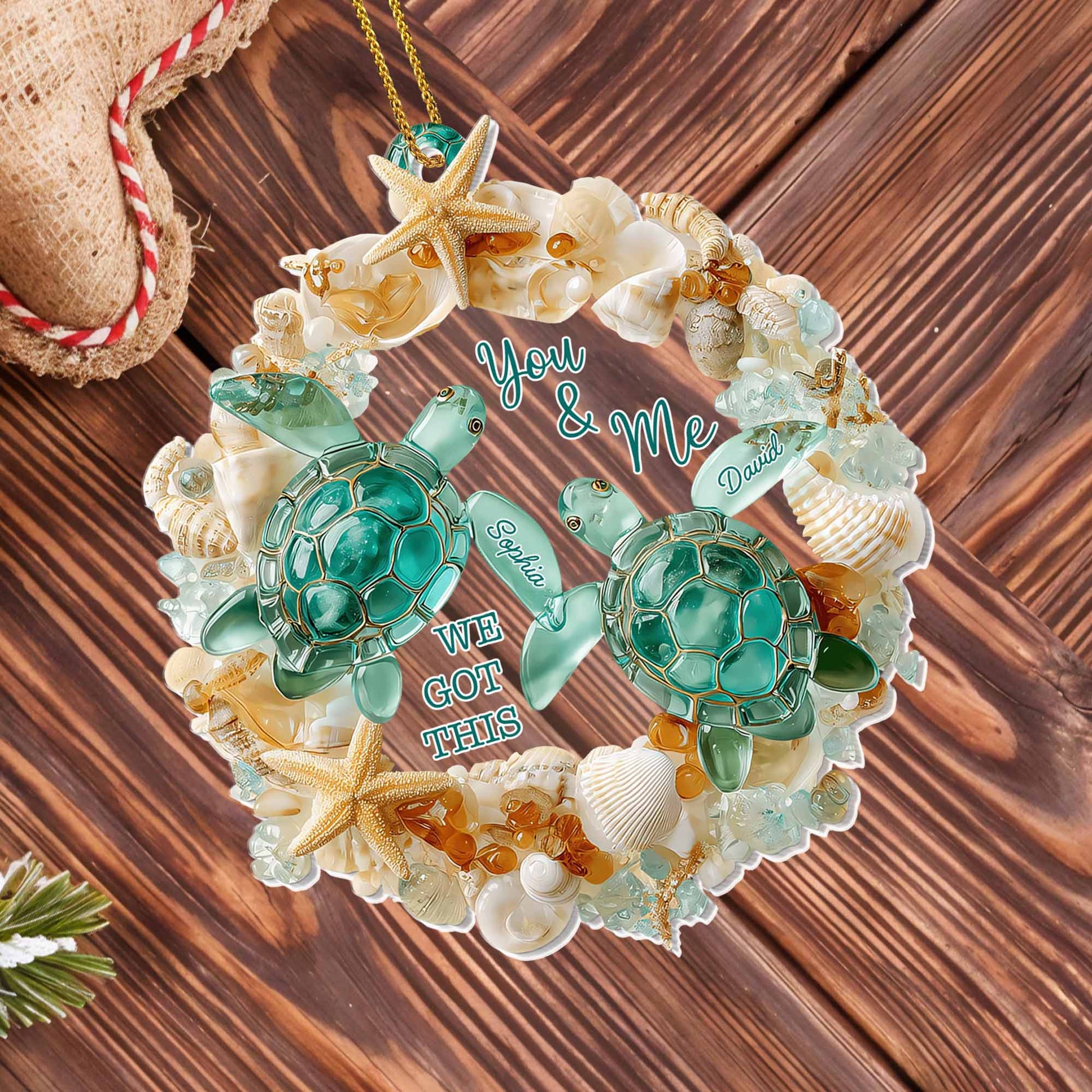 You & Me, We Got This, Sea Turtles And Shells