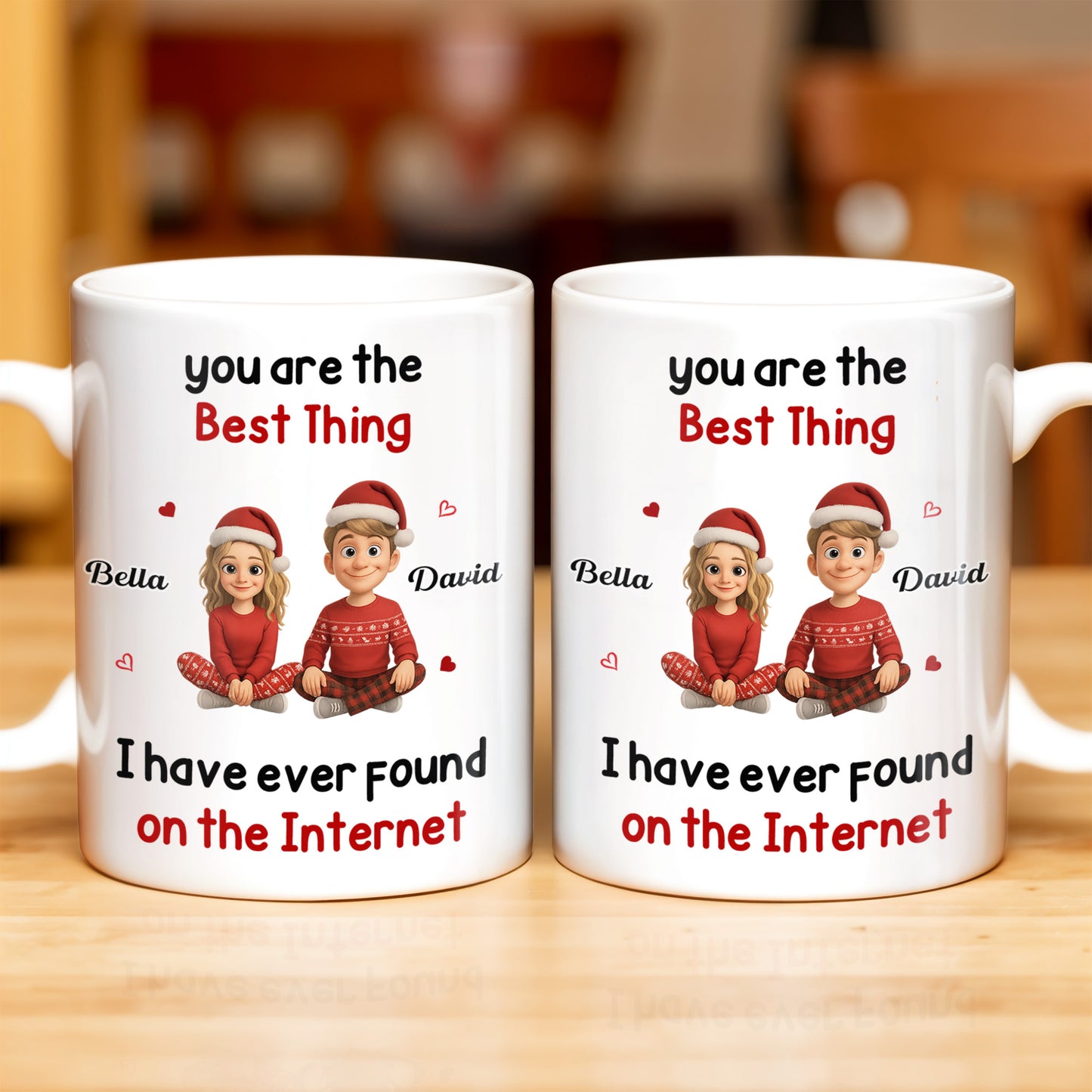 You Are The Best Thing I Have Ever Found, Cartoon Couple