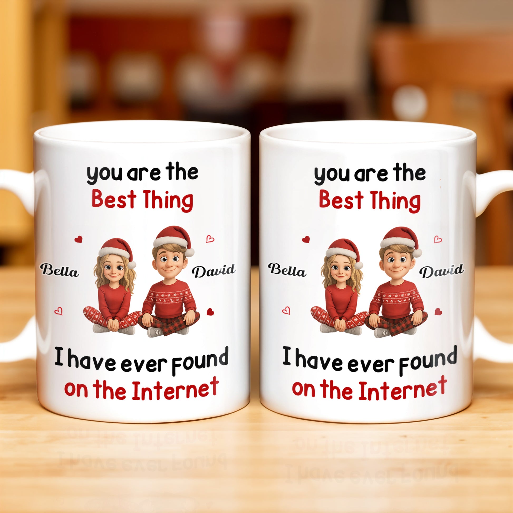 You Are The Best Thing I Have Ever Found, Cartoon Couple