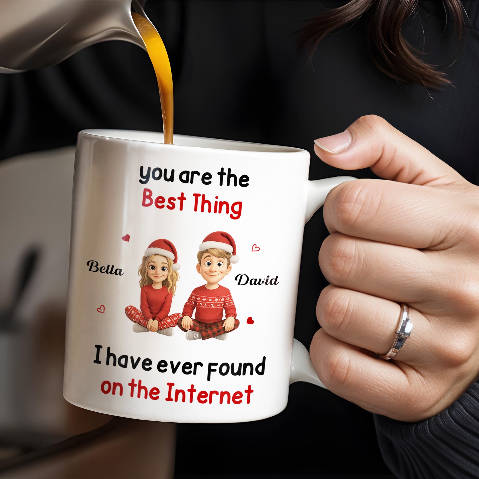 You Are The Best Thing I Have Ever Found, Cartoon Couple