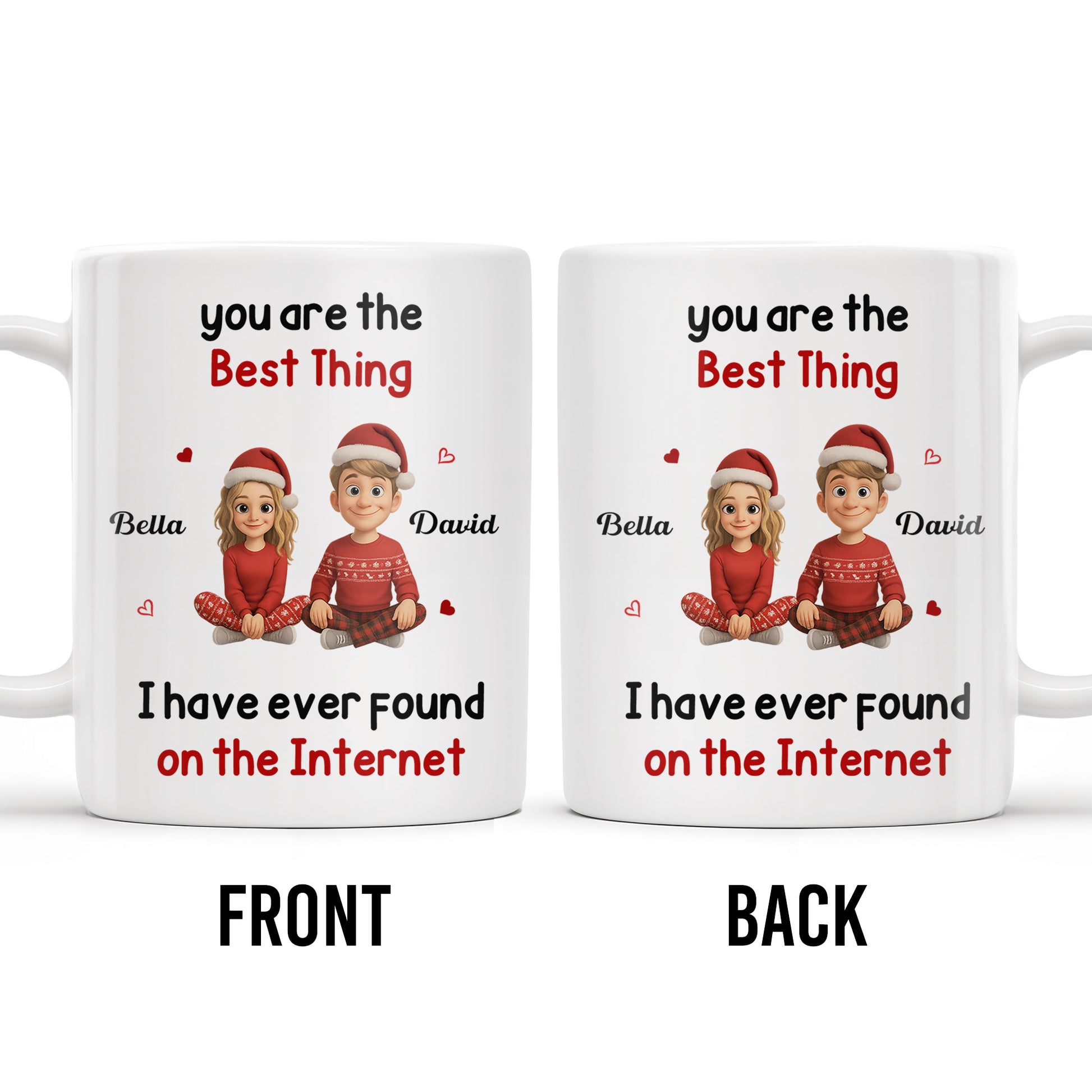 You Are The Best Thing I Have Ever Found, Cartoon Couple