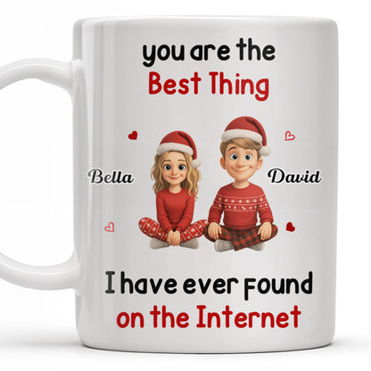 You Are The Best Thing I Have Ever Found, Cartoon Couple