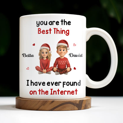 You Are The Best Thing I Have Ever Found, Cartoon Couple