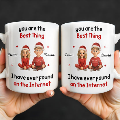 You Are The Best Thing I Have Ever Found, Cartoon Couple