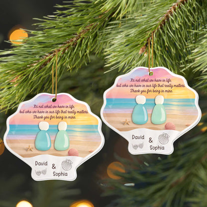 Thank You For Being In Mine, Beach And Sunset