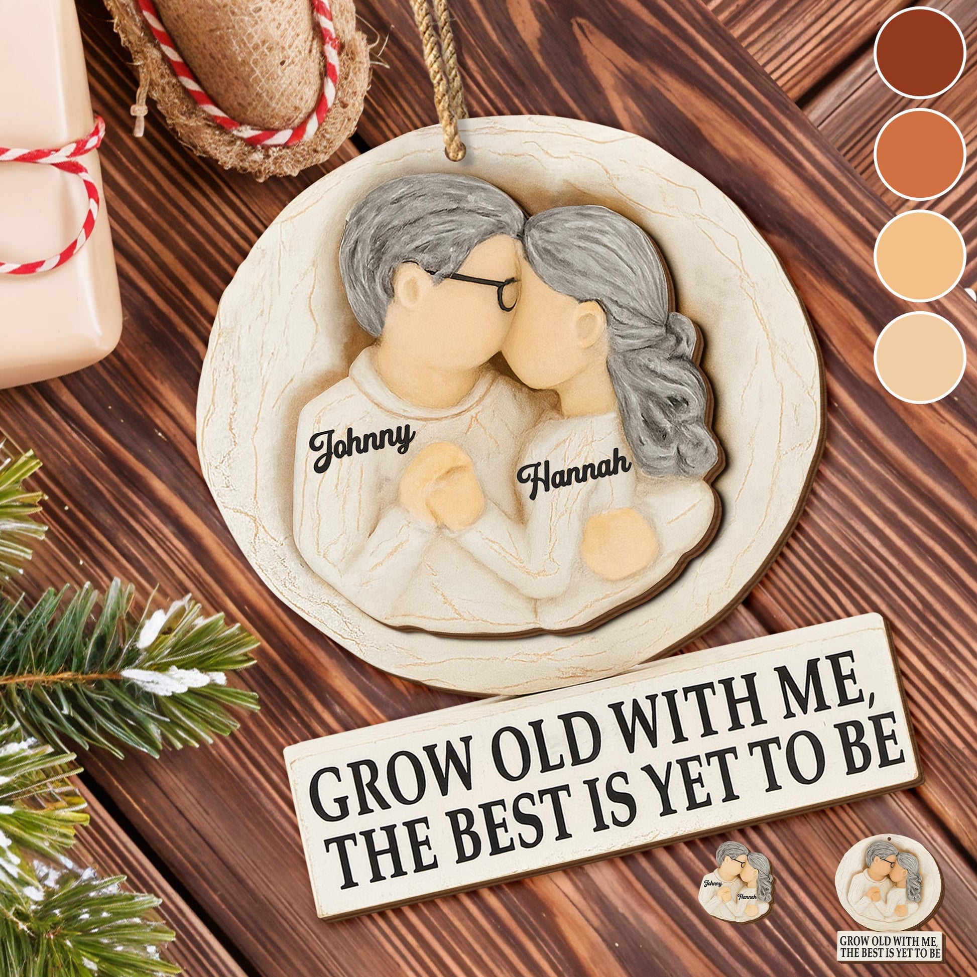 Grow Old With Me, Elderly Couple In Love