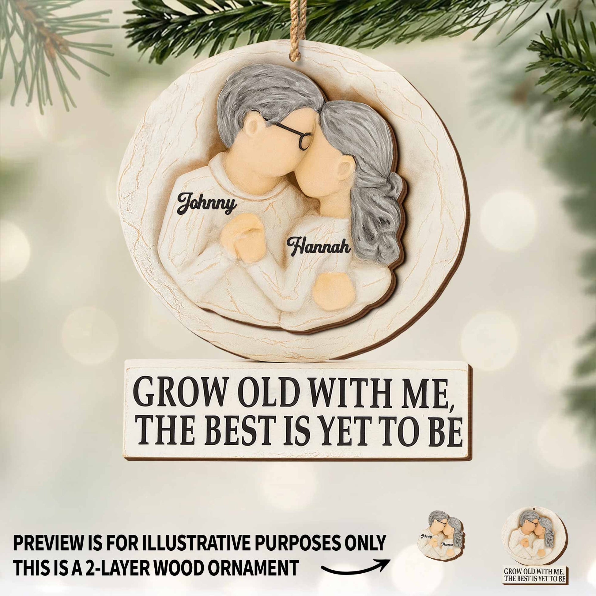 Grow Old With Me, Elderly Couple In Love