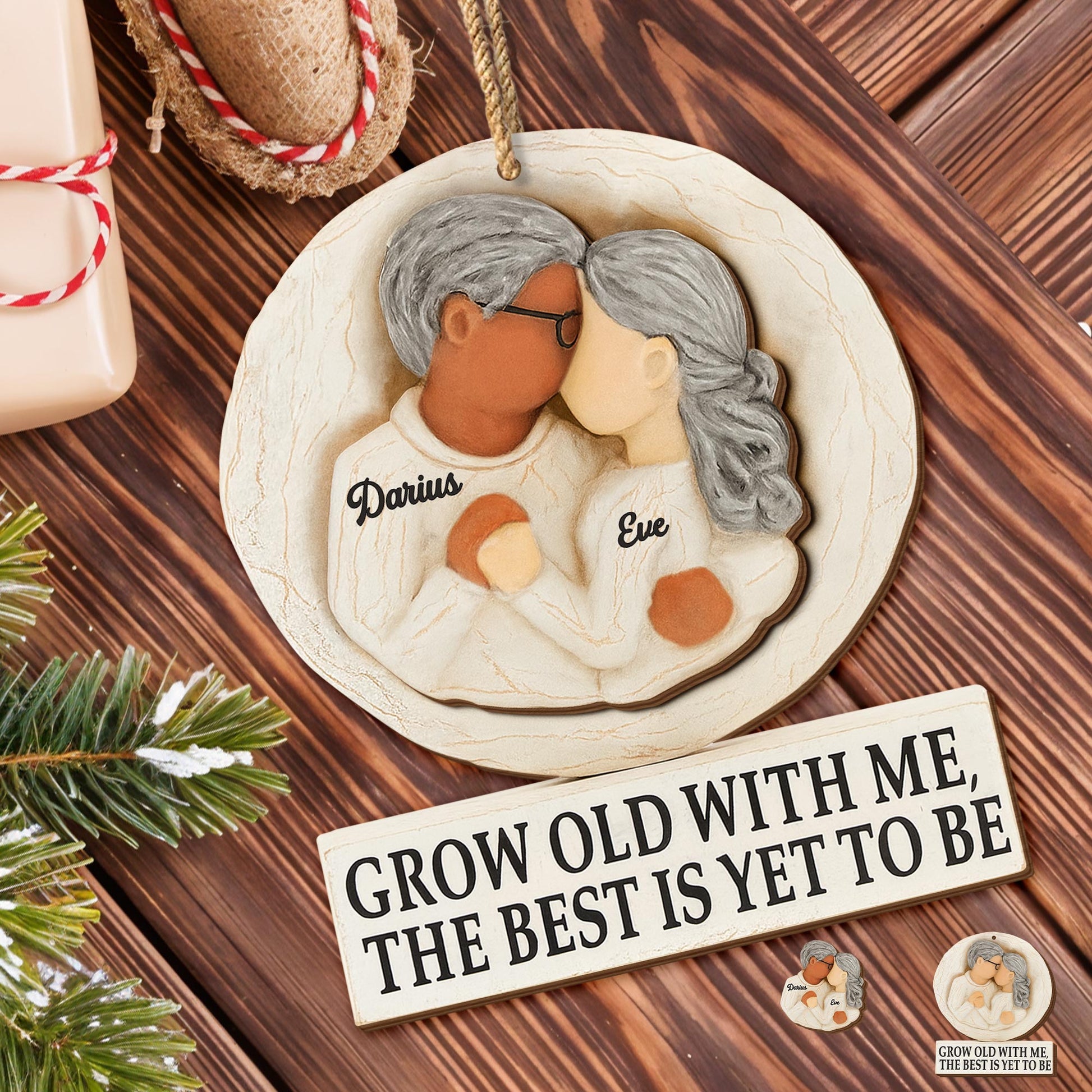 Grow Old With Me, Elderly Couple In Love