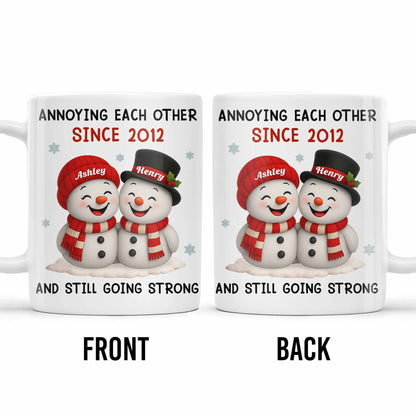 Annoying Each Other Since, Snowmen Design