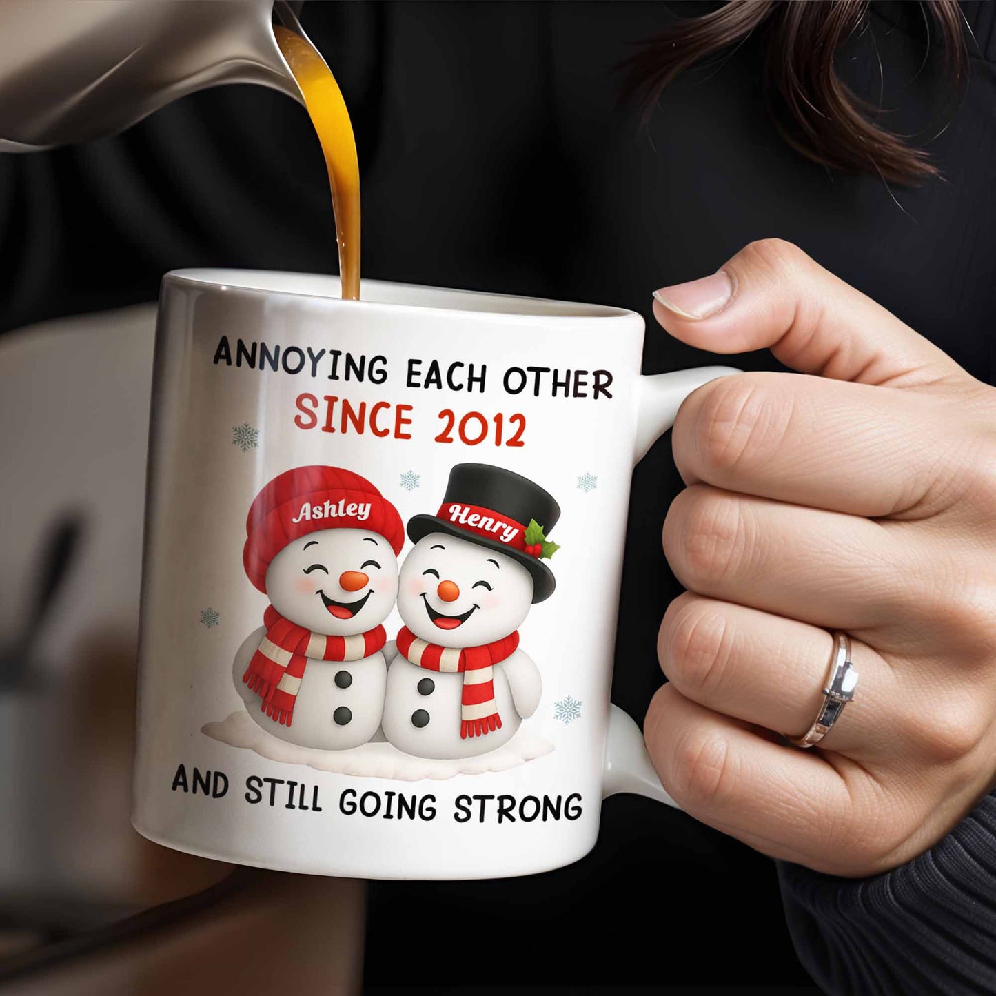 Annoying Each Other Since, Snowmen Design