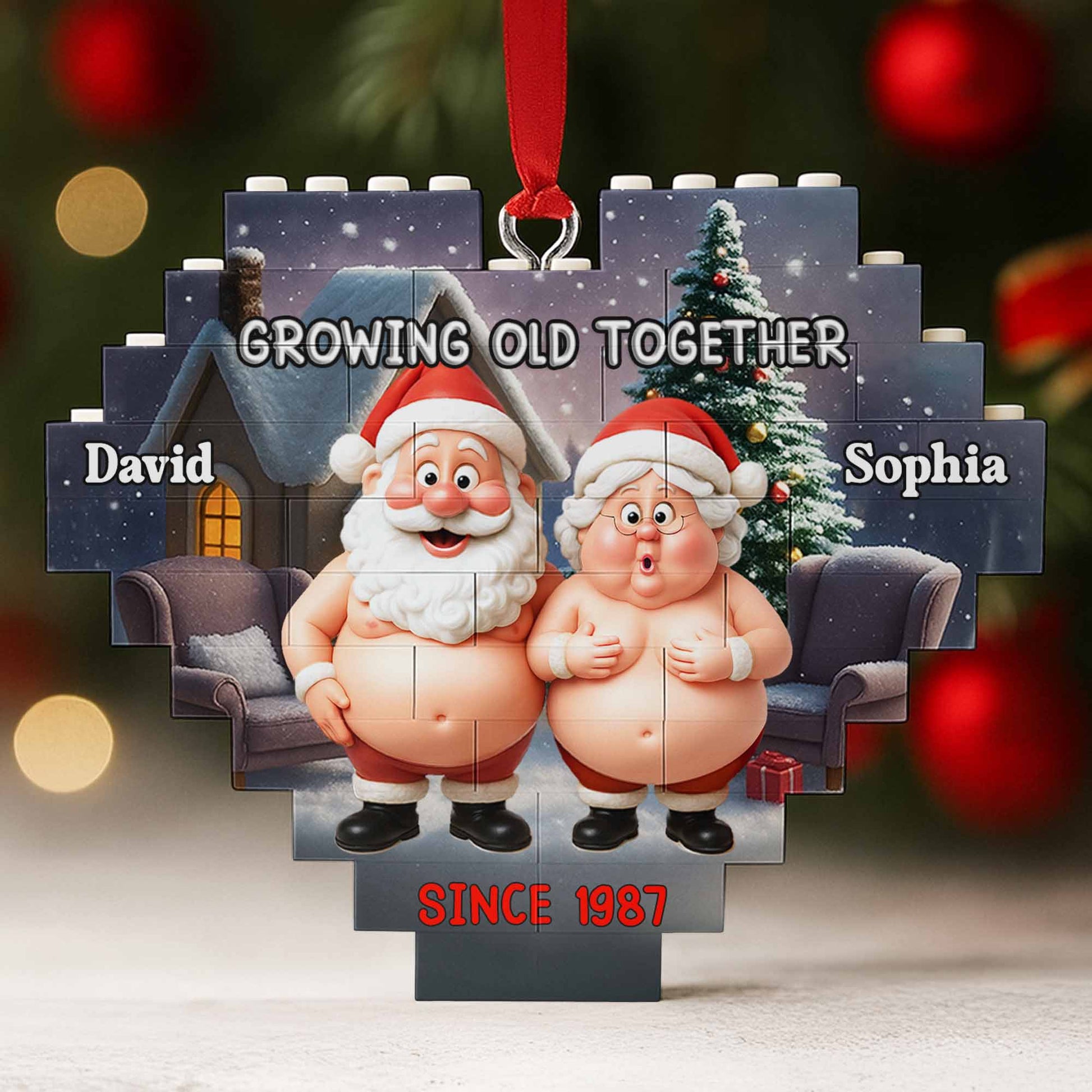 Growing Old Together With Santa and Mrs. Claus