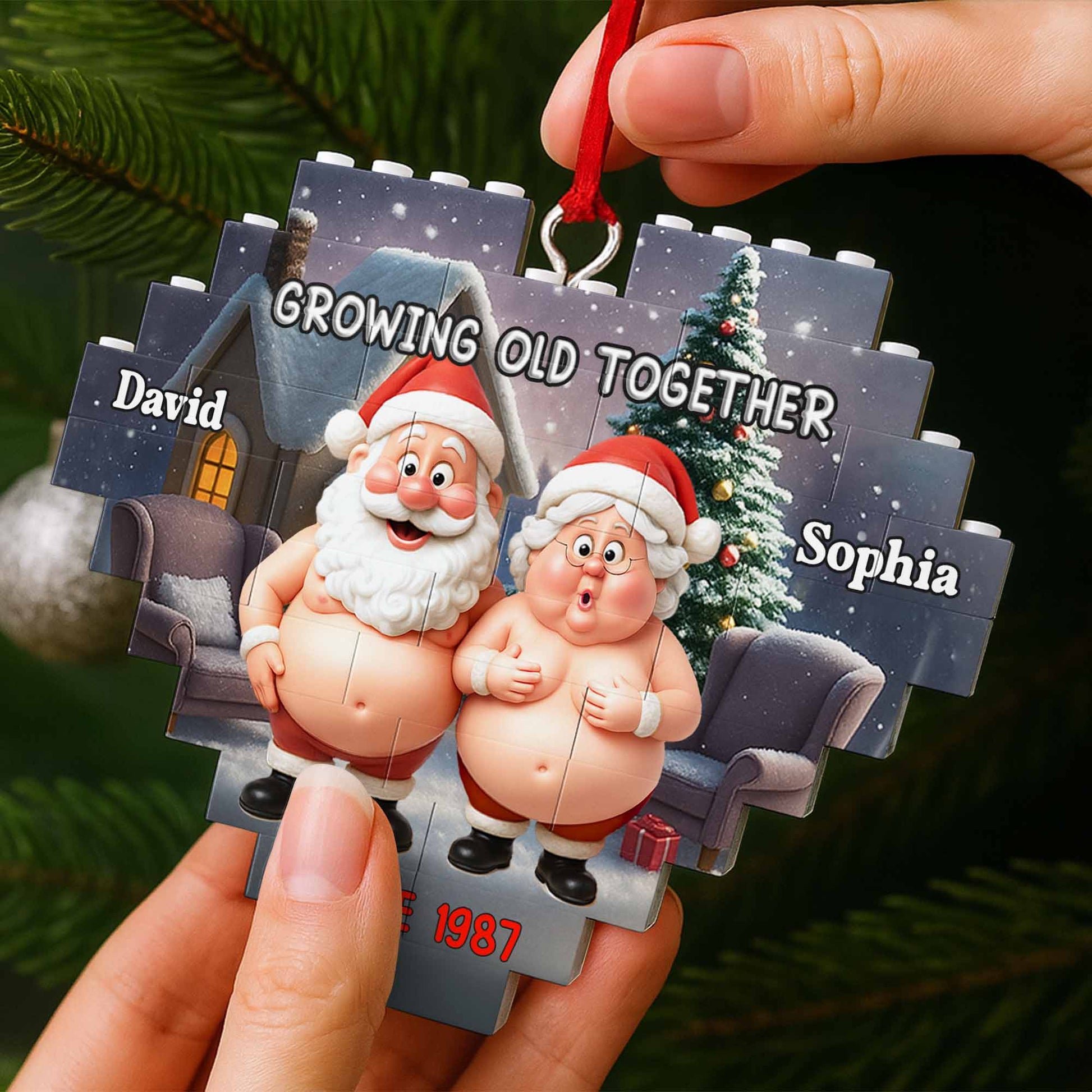 Growing Old Together With Santa and Mrs. Claus