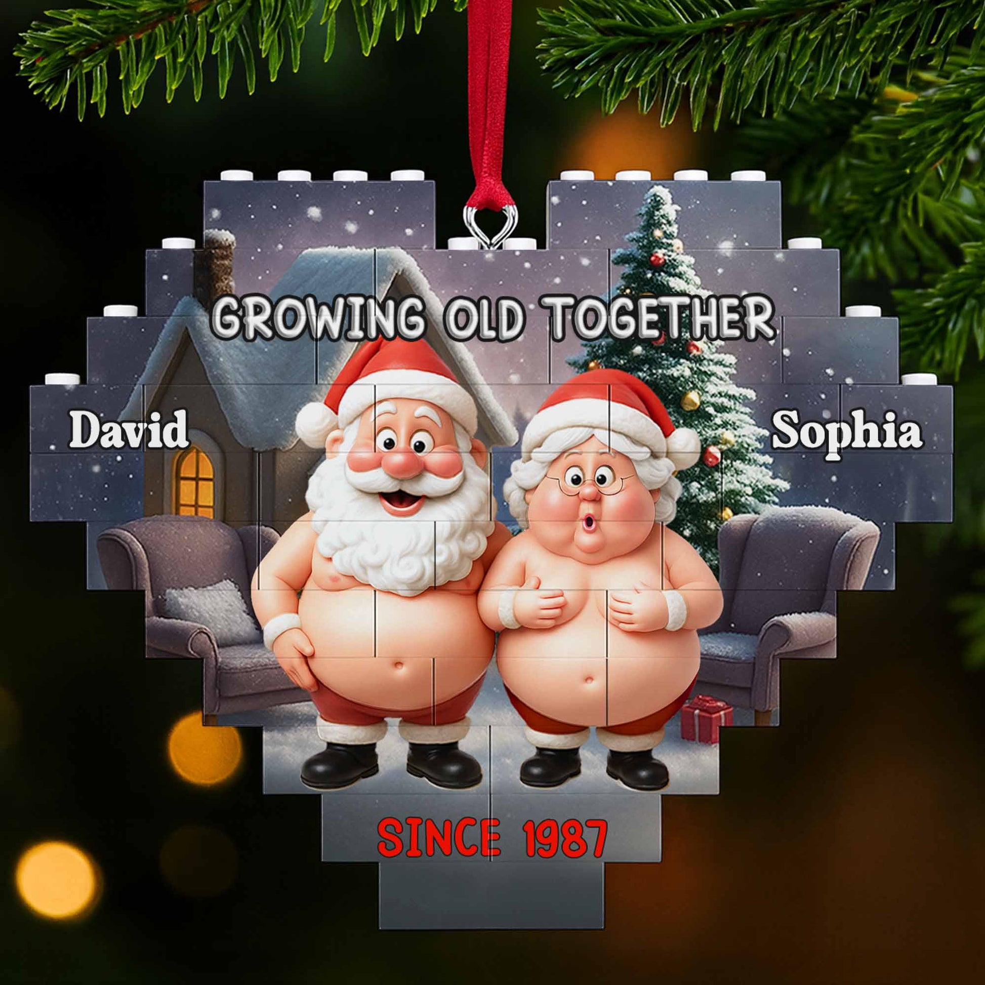 Growing Old Together With Santa and Mrs. Claus