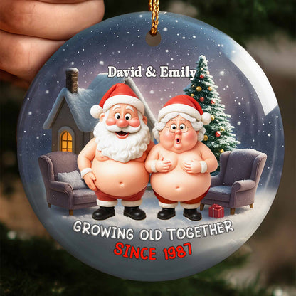 Growing Old Together With Santa And Mrs. Claus
