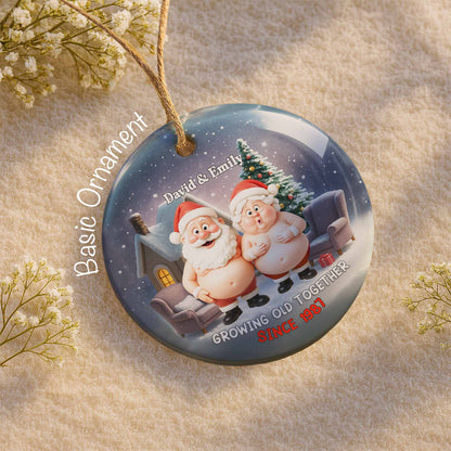 Growing Old Together With Santa And Mrs. Claus