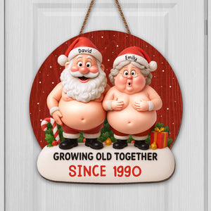 Growing Old Together With Santa And Mrs. Claus