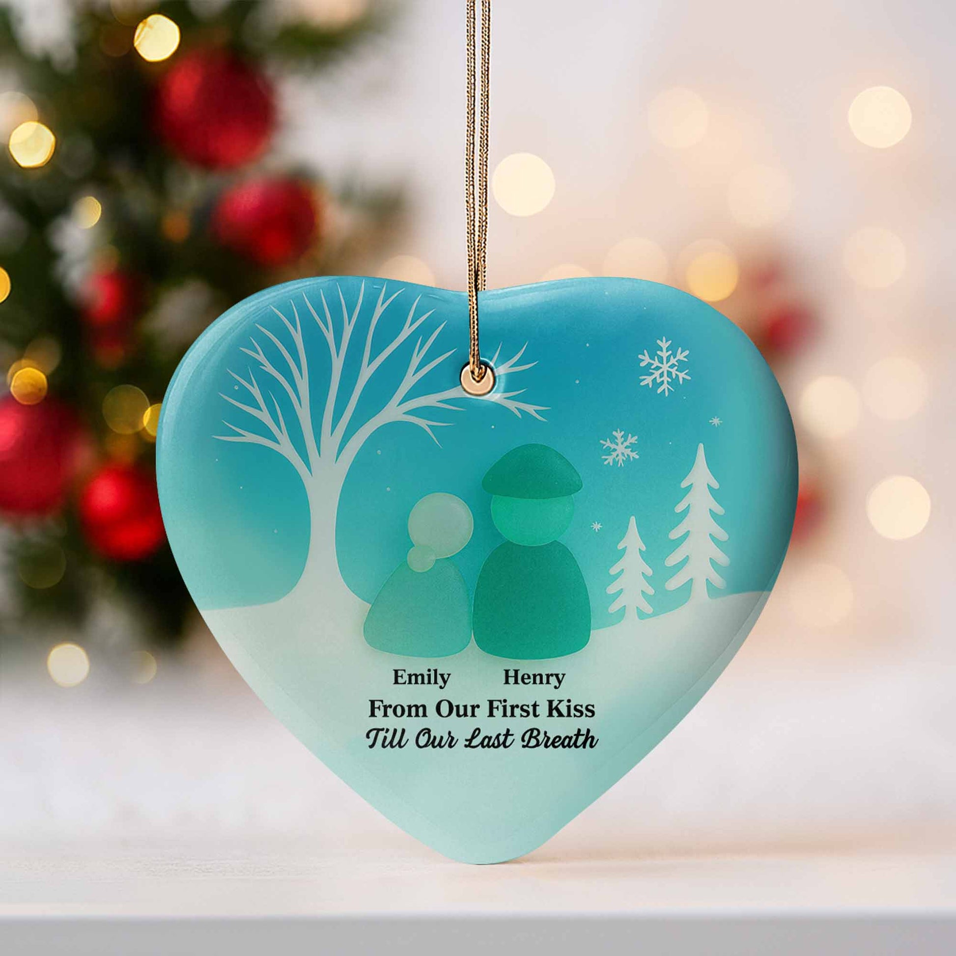 From Our First Kiss Till Our Last Breath, Winter Trees and Snowflakes