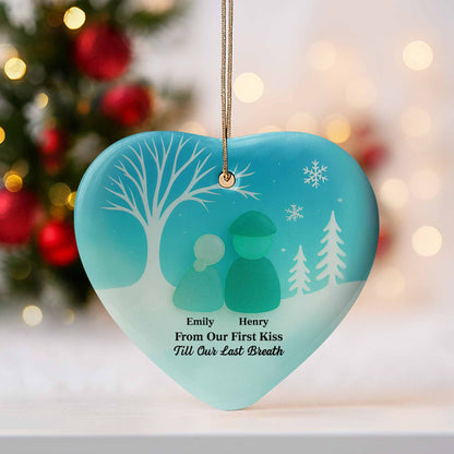 From Our First Kiss Till Our Last Breath, Winter Trees and Snowflakes