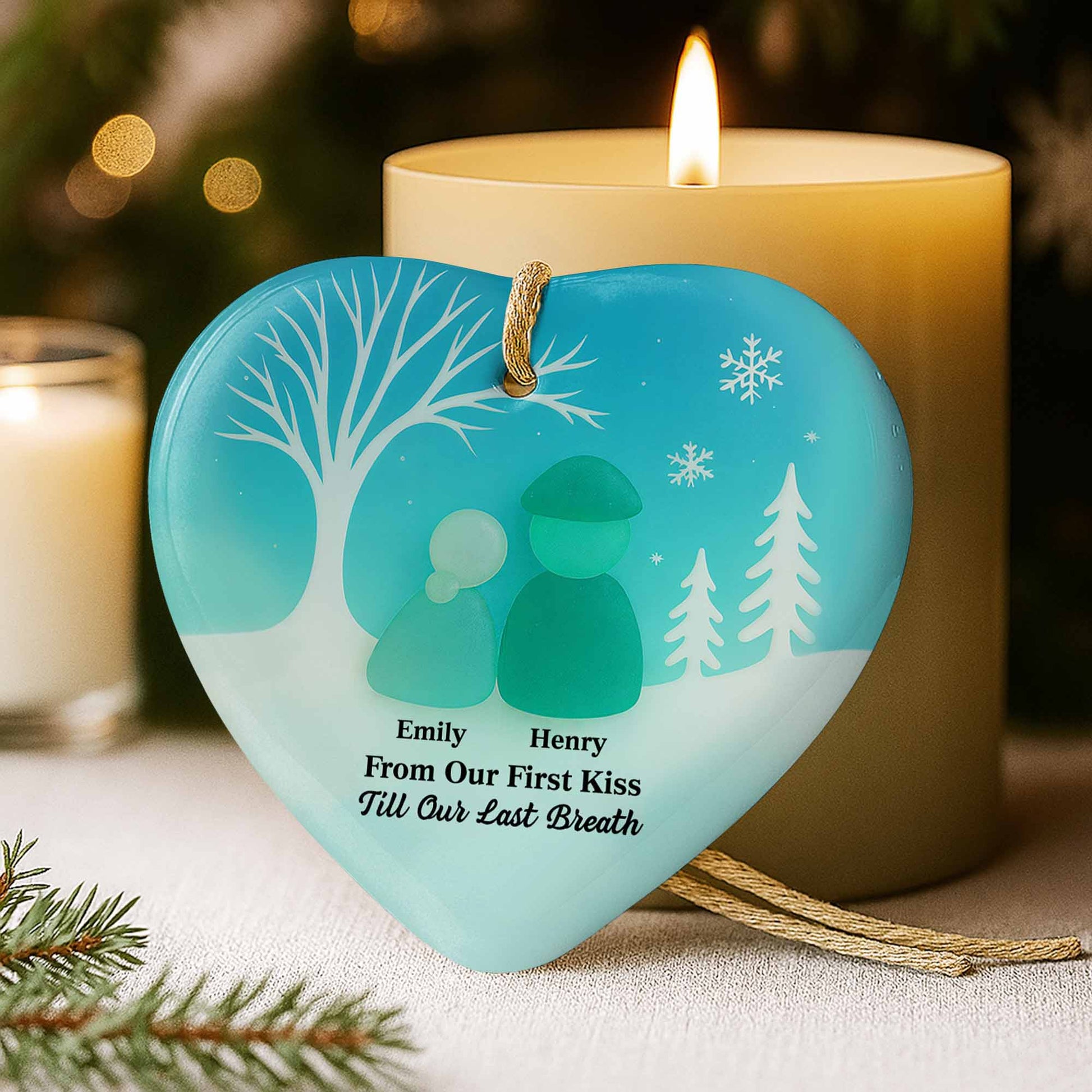 From Our First Kiss Till Our Last Breath, Winter Trees and Snowflakes