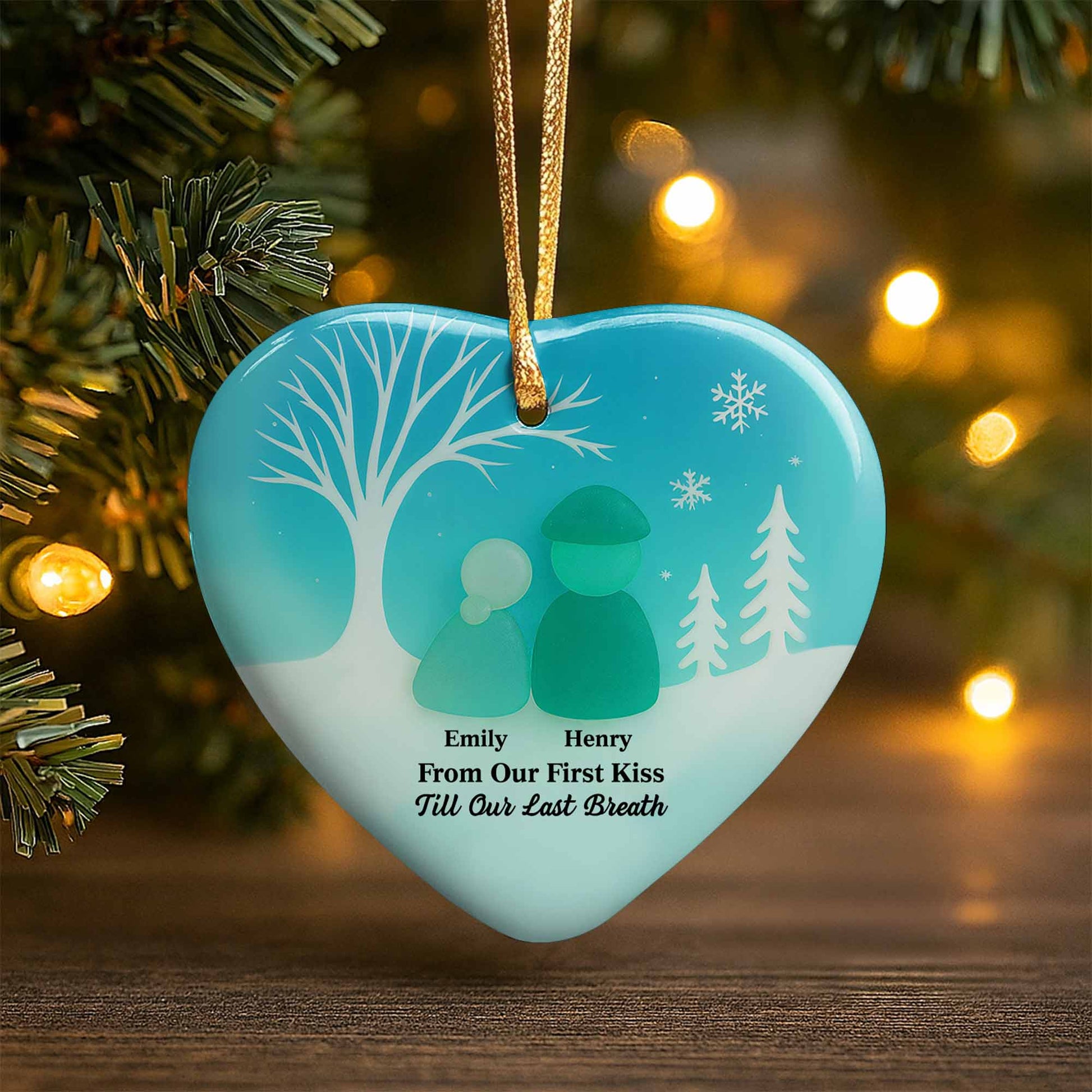 From Our First Kiss Till Our Last Breath, Winter Trees and Snowflakes