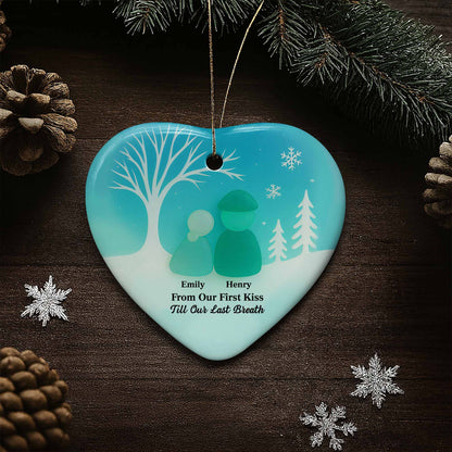 From Our First Kiss Till Our Last Breath, Winter Trees and Snowflakes