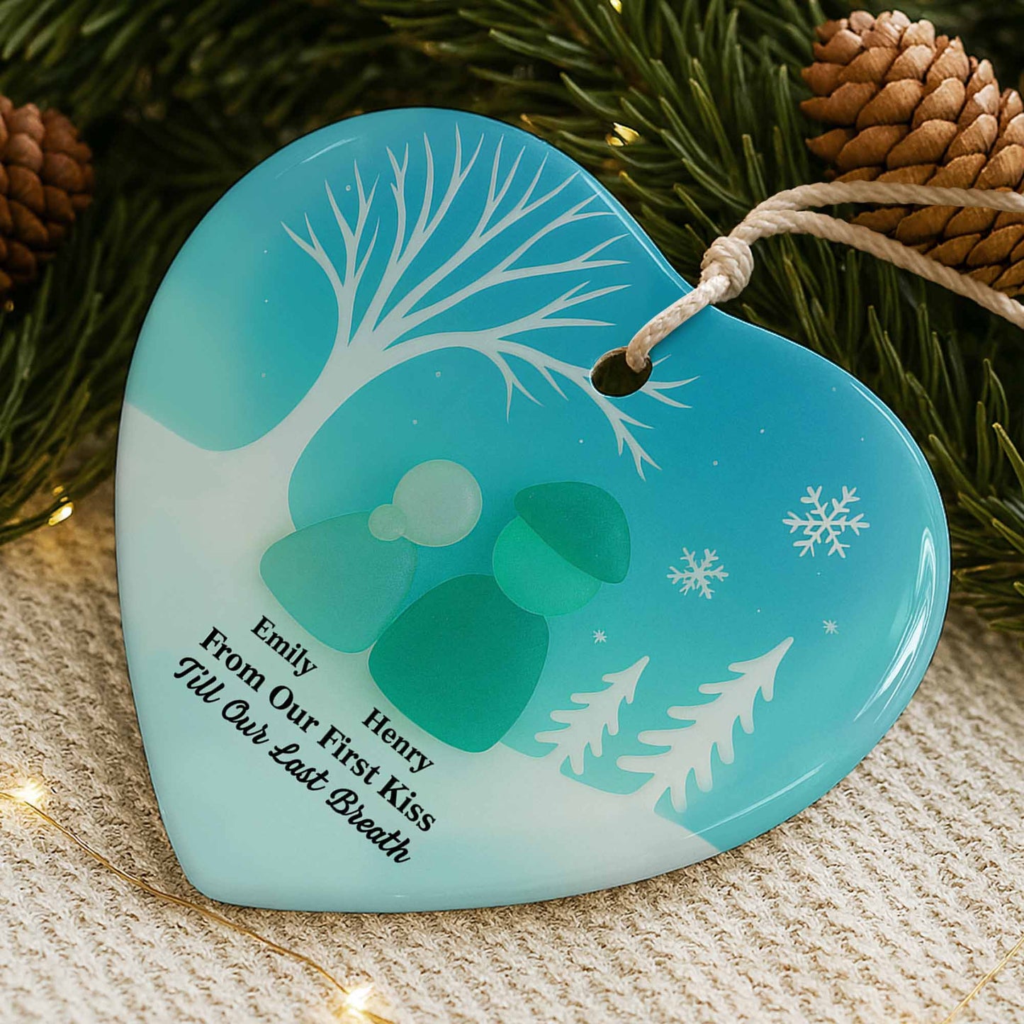 From Our First Kiss Till Our Last Breath, Winter Trees and Snowflakes