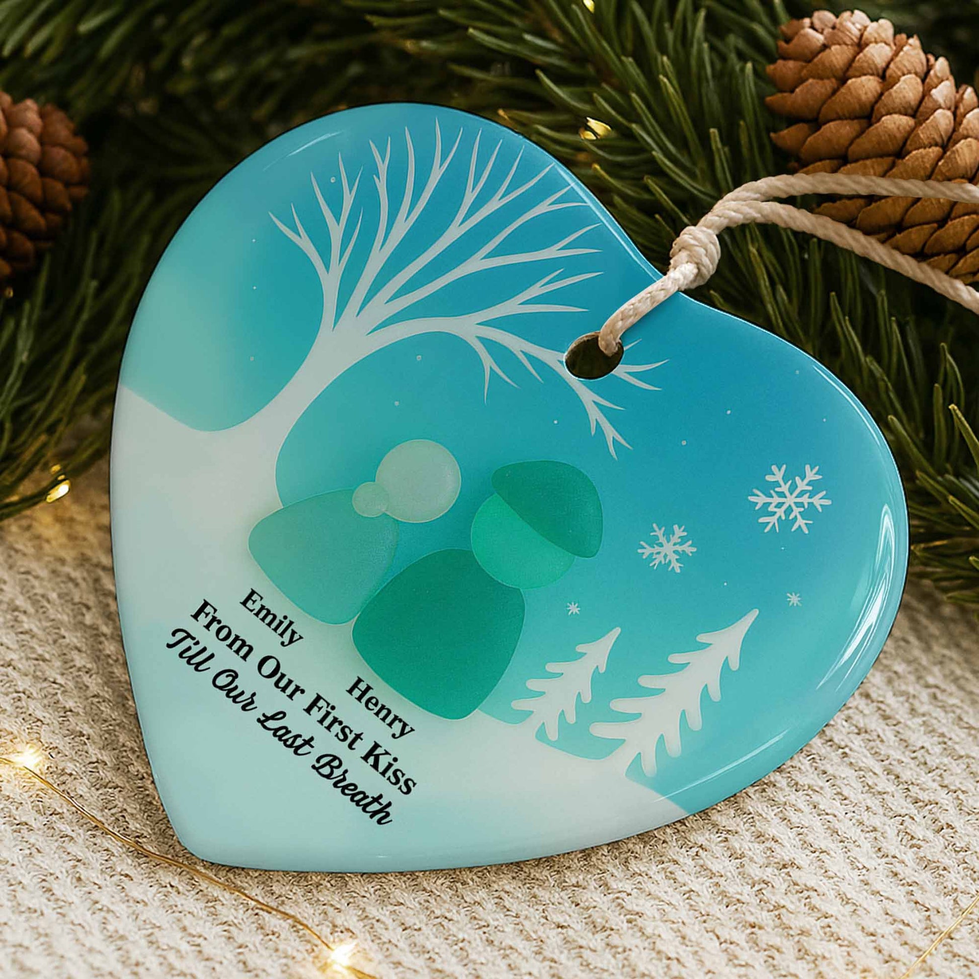 From Our First Kiss Till Our Last Breath, Winter Trees and Snowflakes