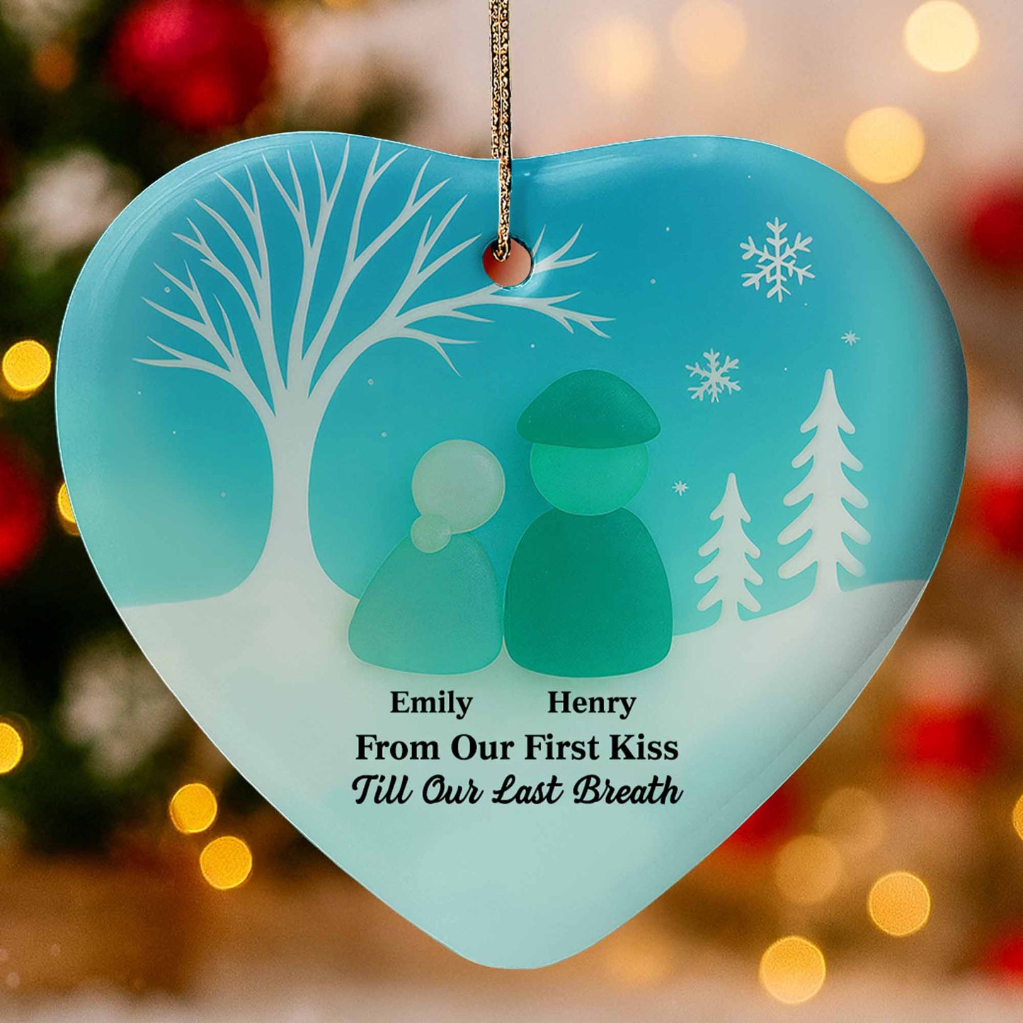 From Our First Kiss Till Our Last Breath, Winter Trees and Snowflakes