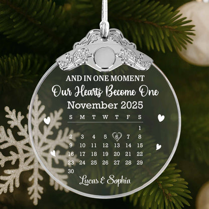 Our Hearts Become One, Hearts, Calendar Design