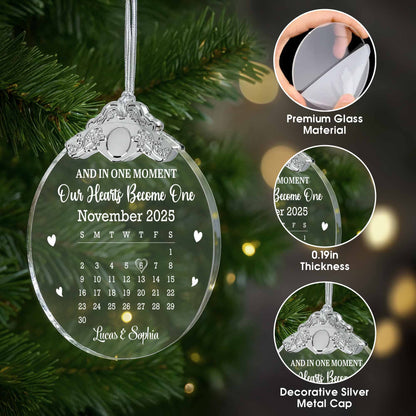 Our Hearts Become One, Hearts, Calendar Design