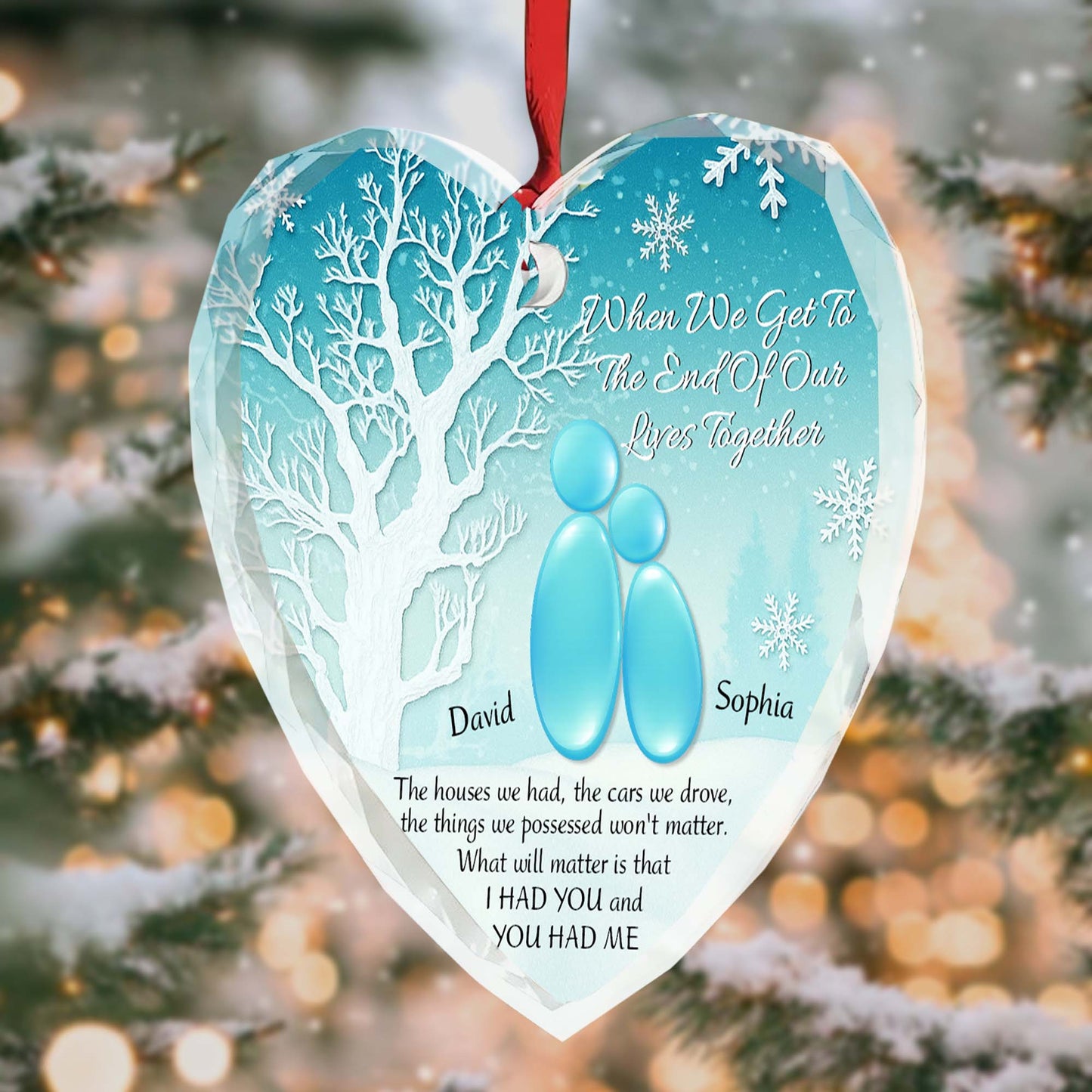 When We Get To The End Of Our Lives Together, Bare Trees Ornament