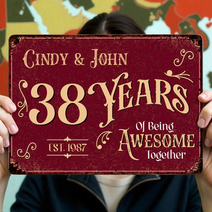 Years Of Being Awesome Together