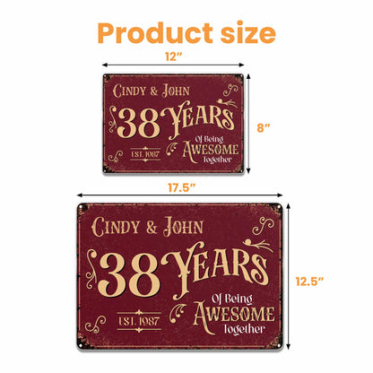 Years Of Being Awesome Together