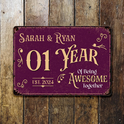 Years Of Being Awesome Together