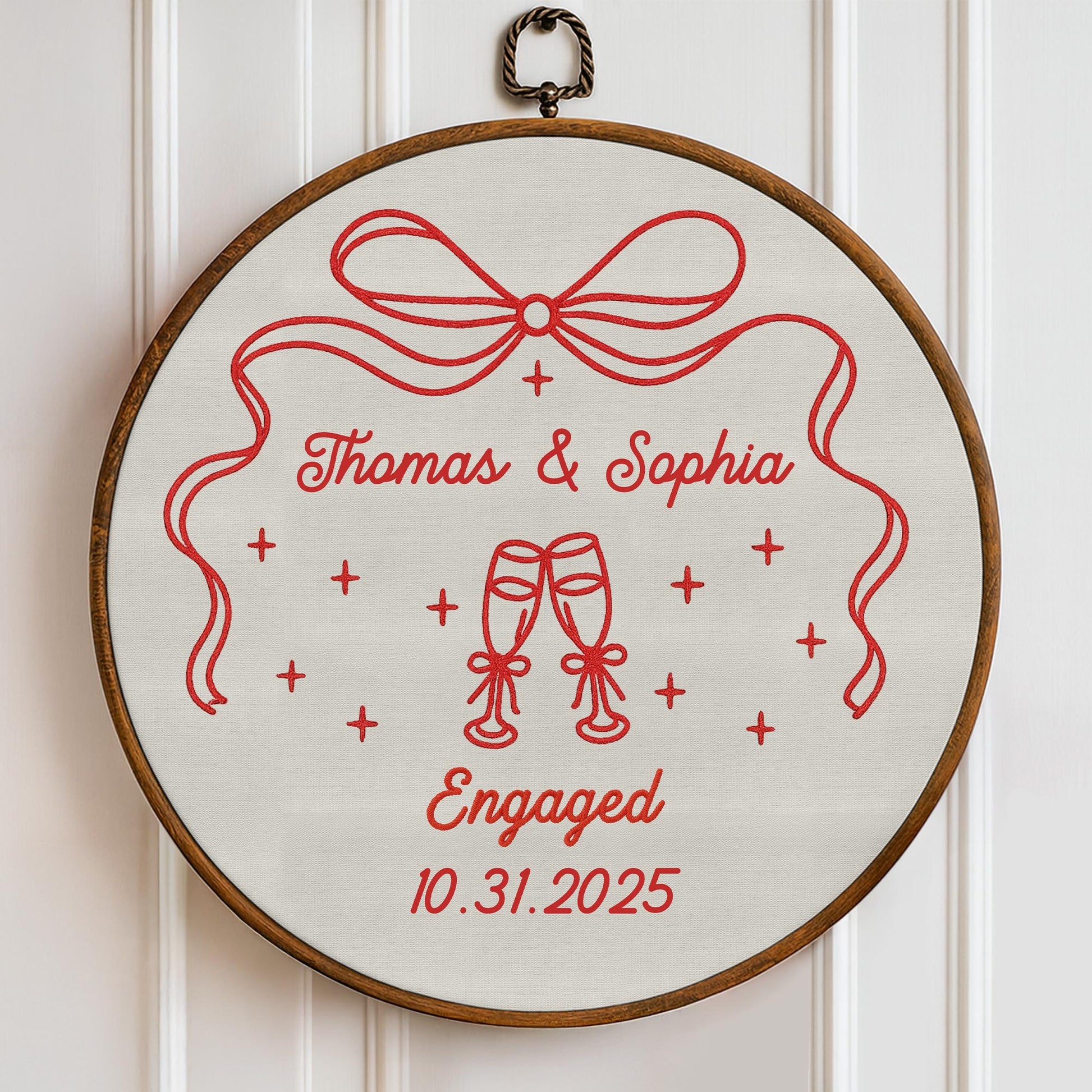 Celebrate Love With Elegant Bow And Ribbon Design