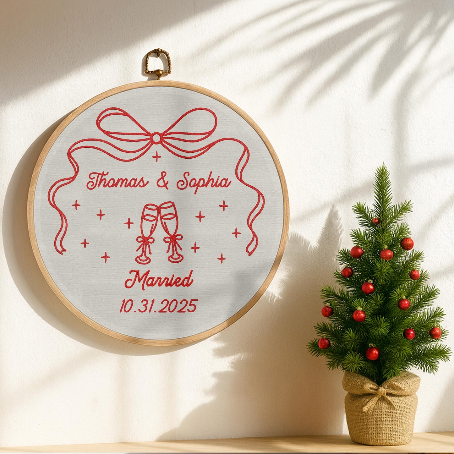 Celebrate Love With Elegant Bow And Ribbon Design