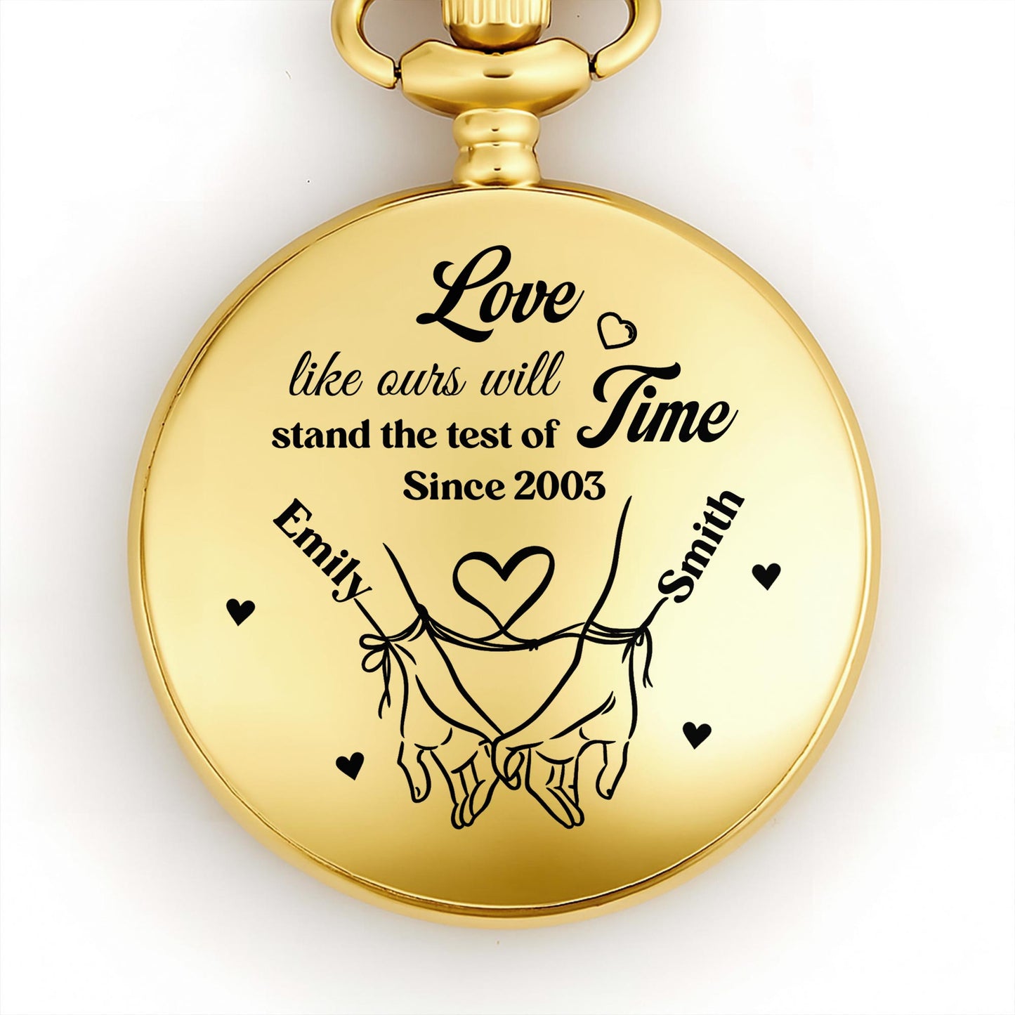 Love Like Ours Will Stand The Test Of Time, Hearts, Linked Hands