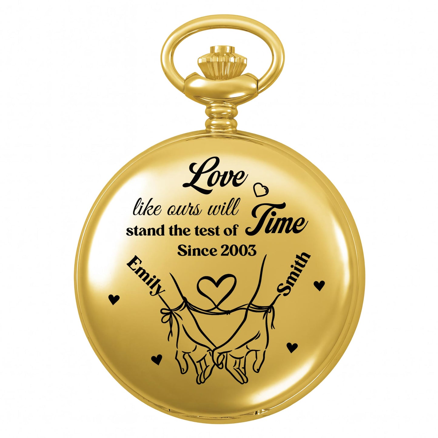 Love Like Ours Will Stand The Test Of Time, Hearts, Linked Hands