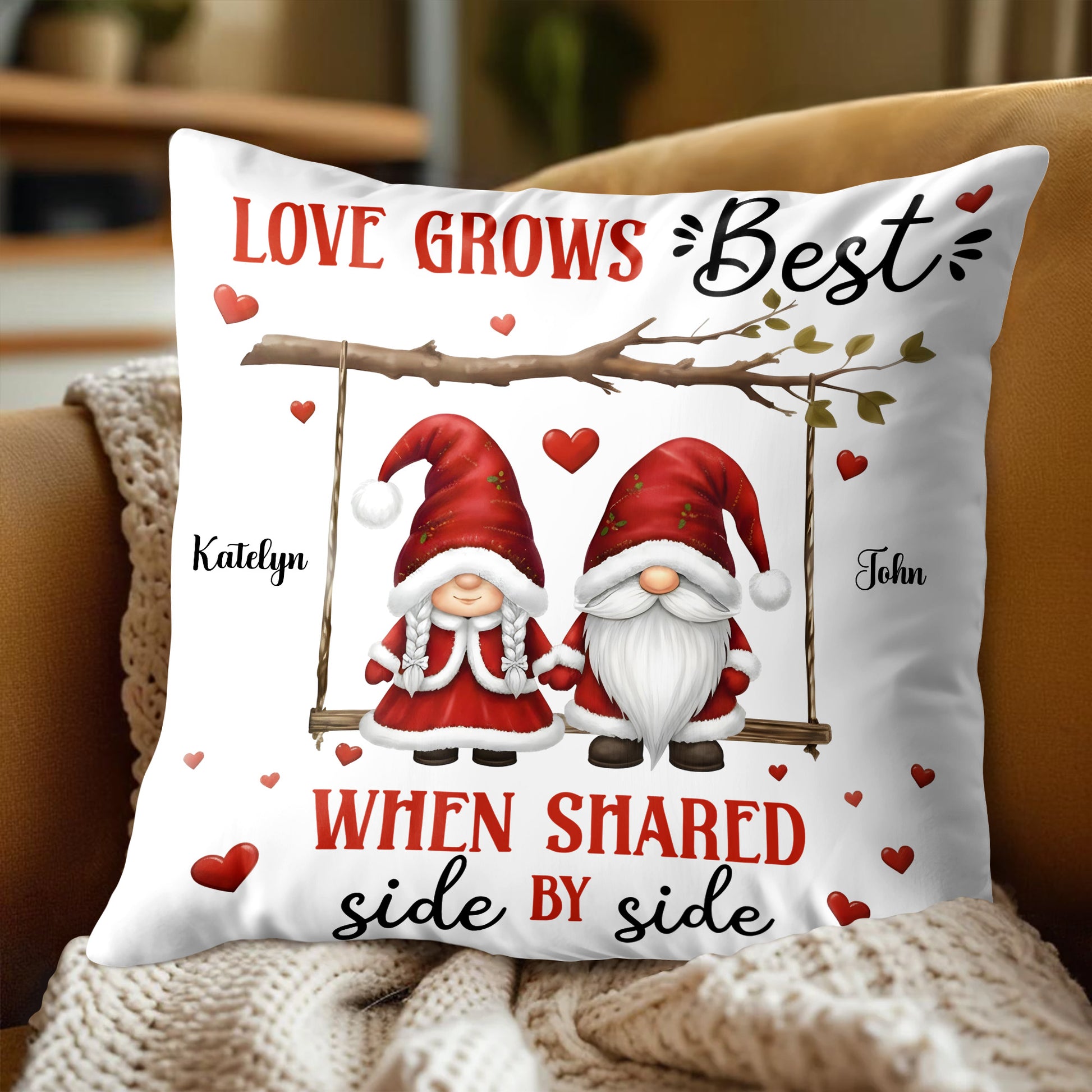 Love Grows Best When Shared Side By Side, Gnomes