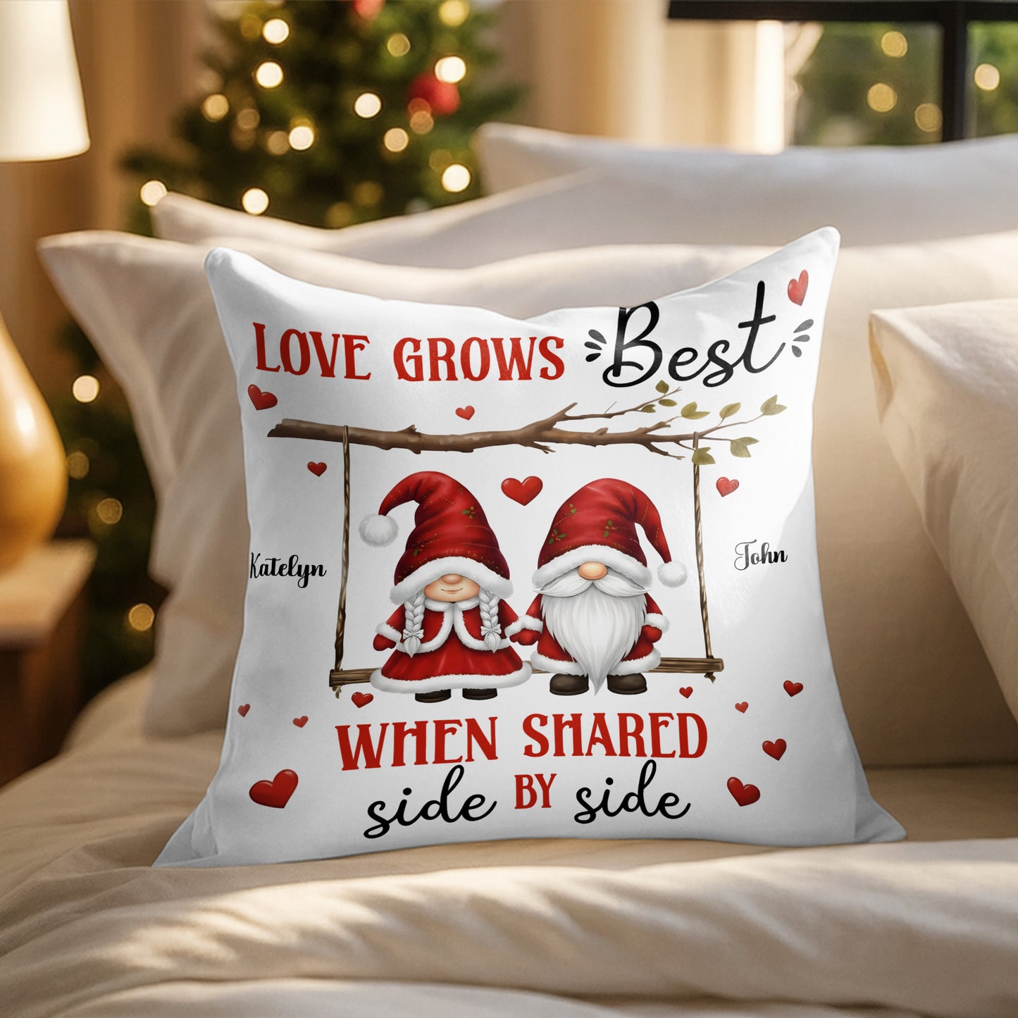 Love Grows Best When Shared Side By Side, Gnomes