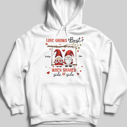 Love Grows Best When Shared Side By Side Gnomes