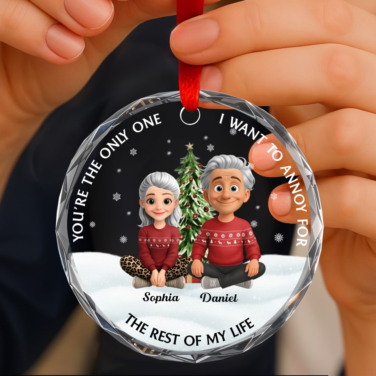 You're The Only One I Want To Annoy, Christmas Tree and Couple