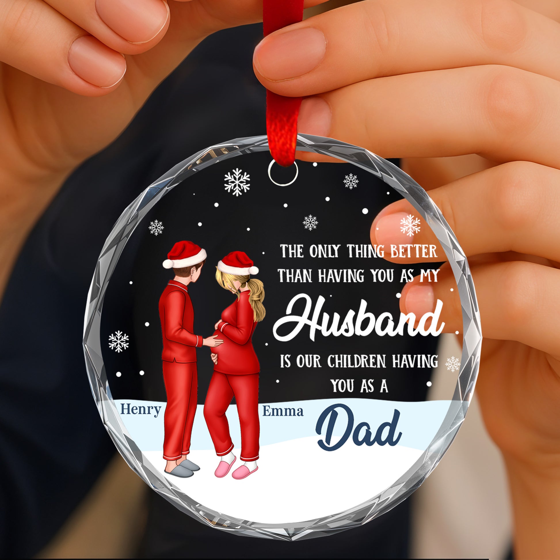 Better Than Having You As My Husband, Couple Wearing Santa Hats