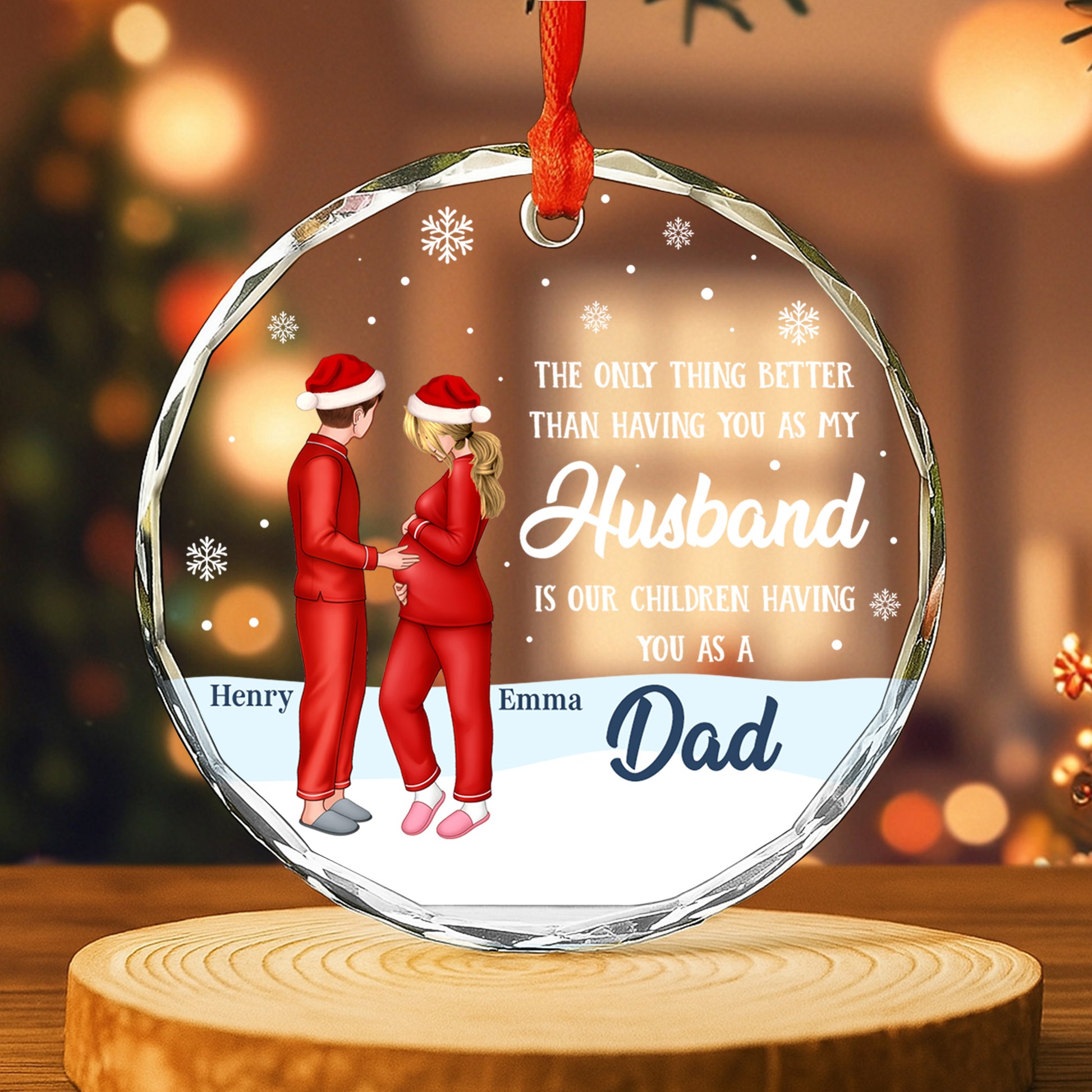 Better Than Having You As My Husband, Couple Wearing Santa Hats