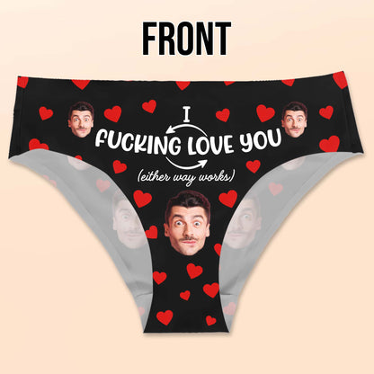 I Effing Love You, Faces And Hearts Design