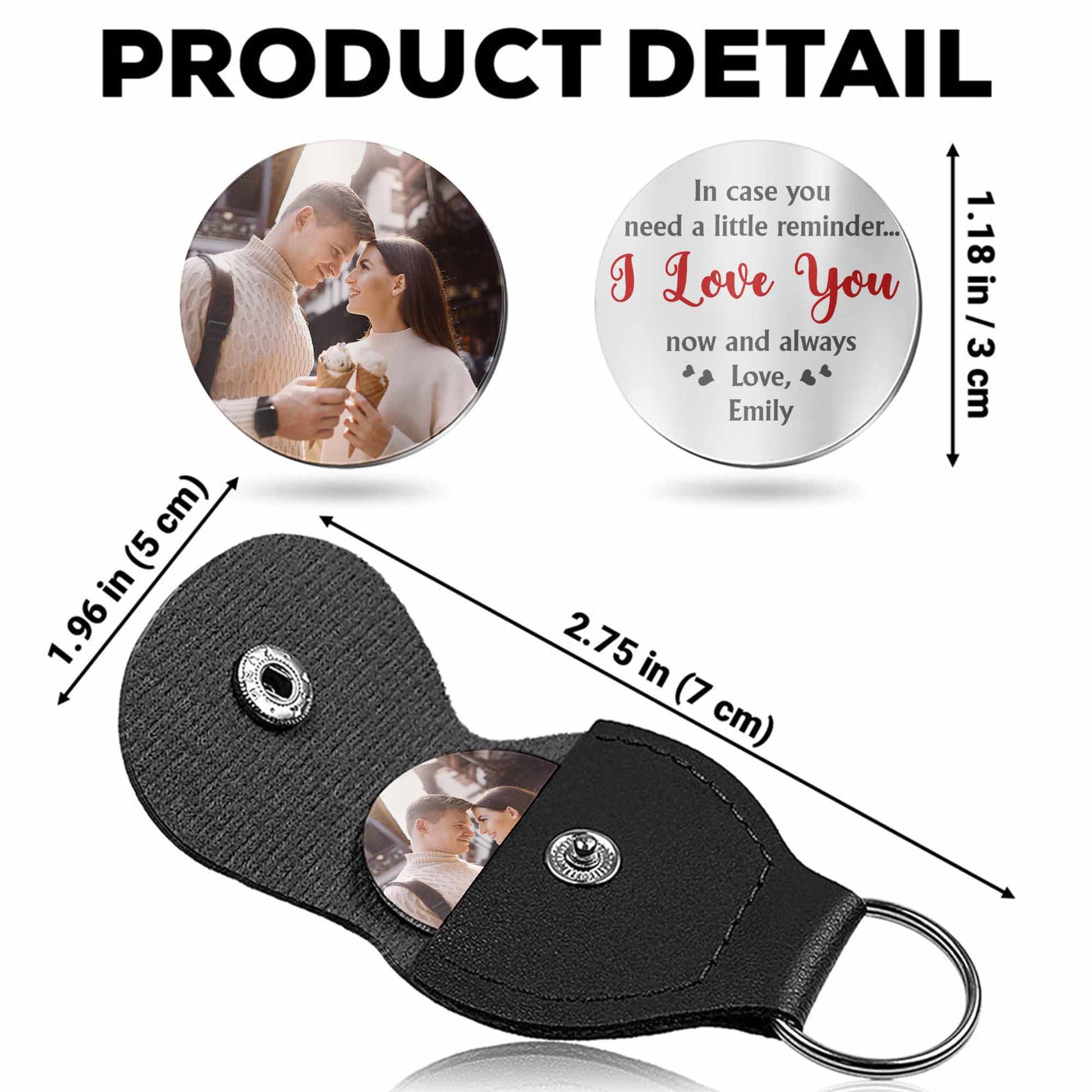 In Case You Need A Little Reminder I Love You Keychain