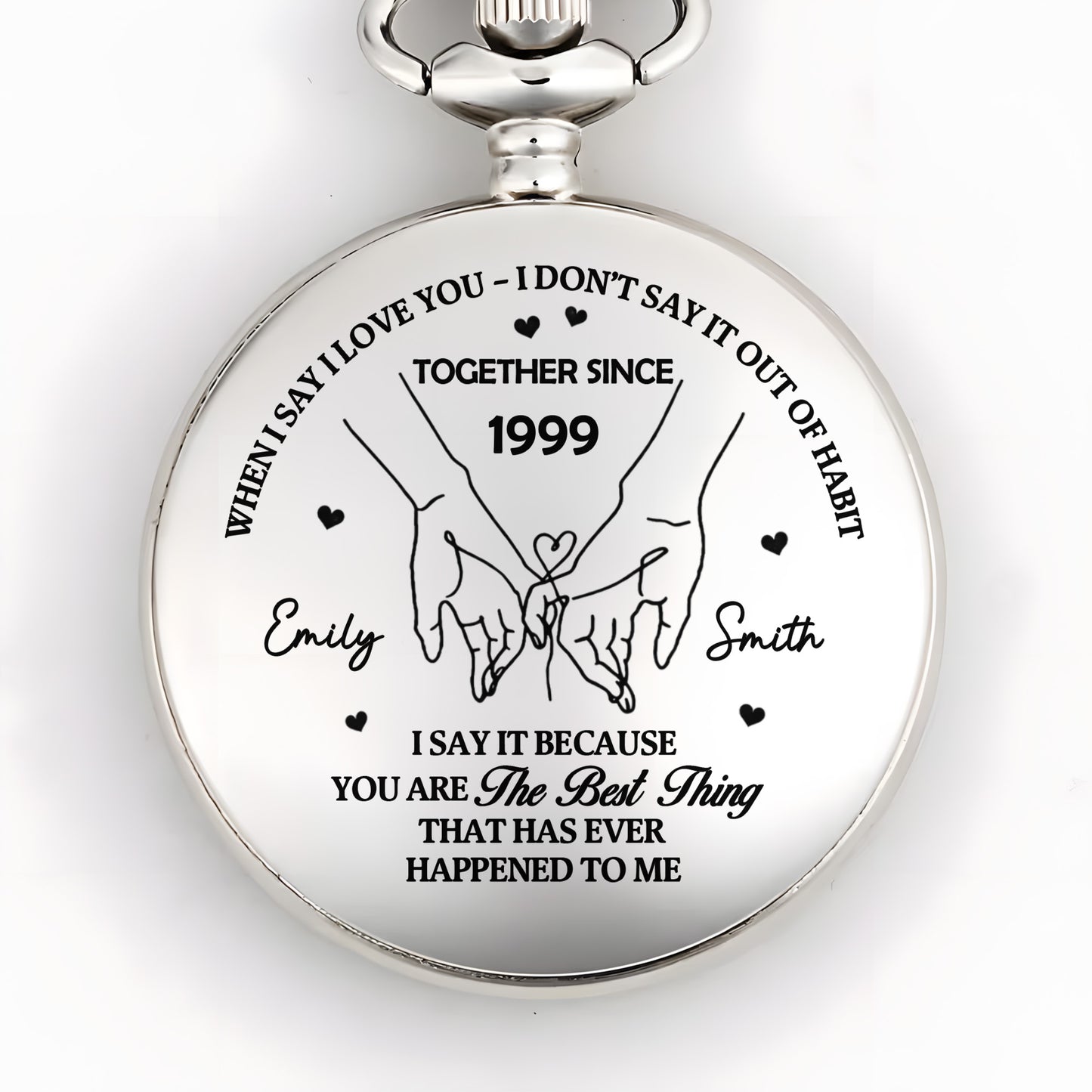 When I Say I Love You, Hands And Hearts Design