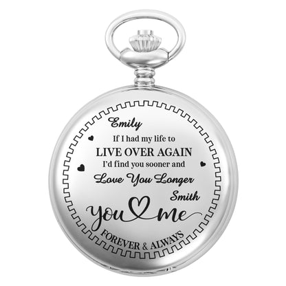 If I Had My Life To Live Over Again Love You Longer Hearts Design